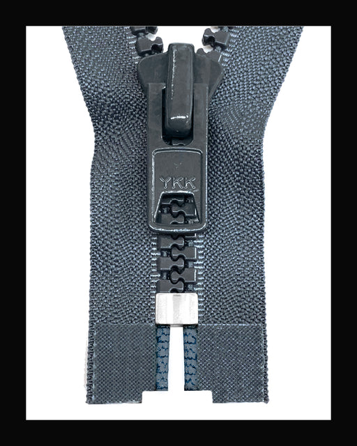 Information related to zippers, thread, and sewing.