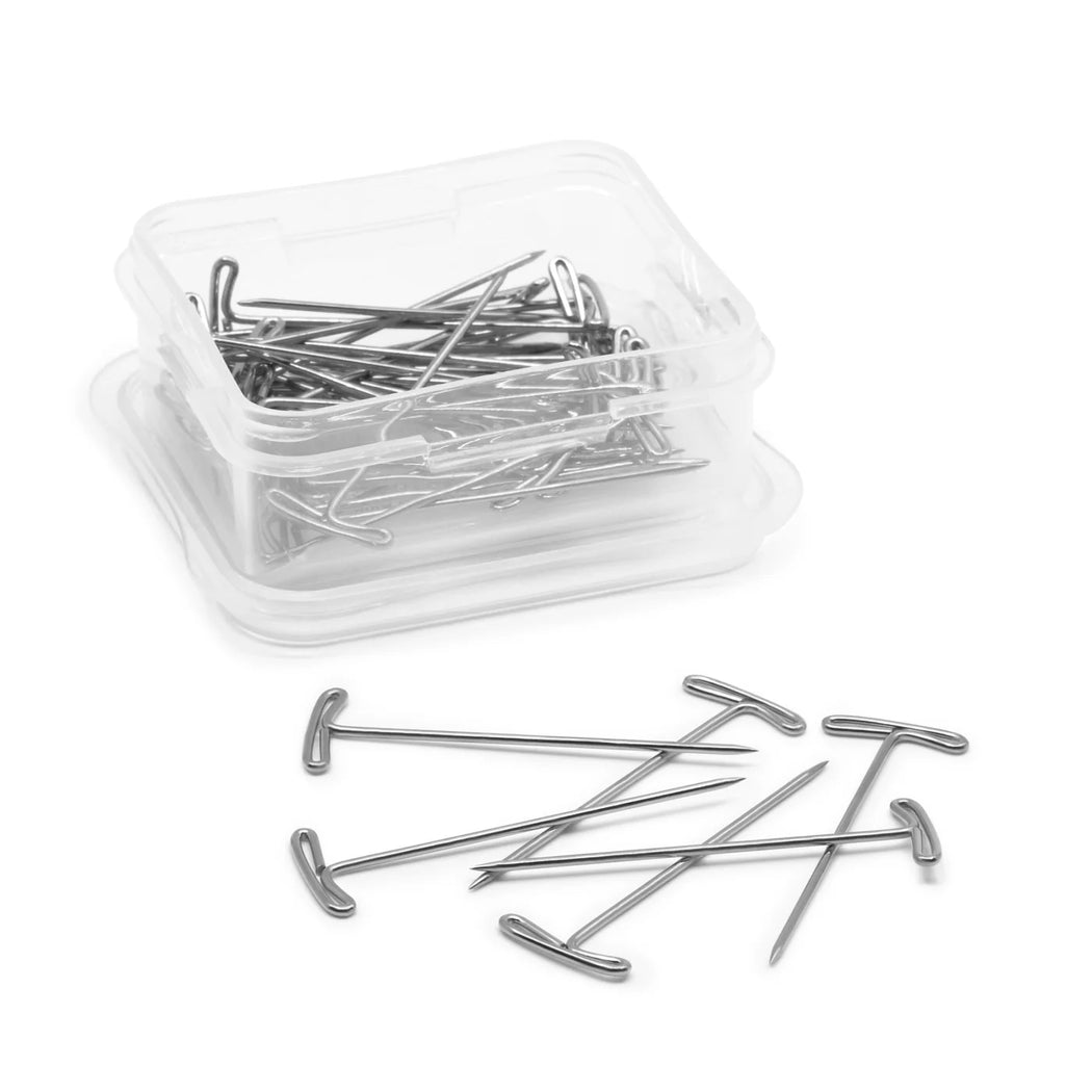 1-3/4" T-Pins - Nickel 40pc