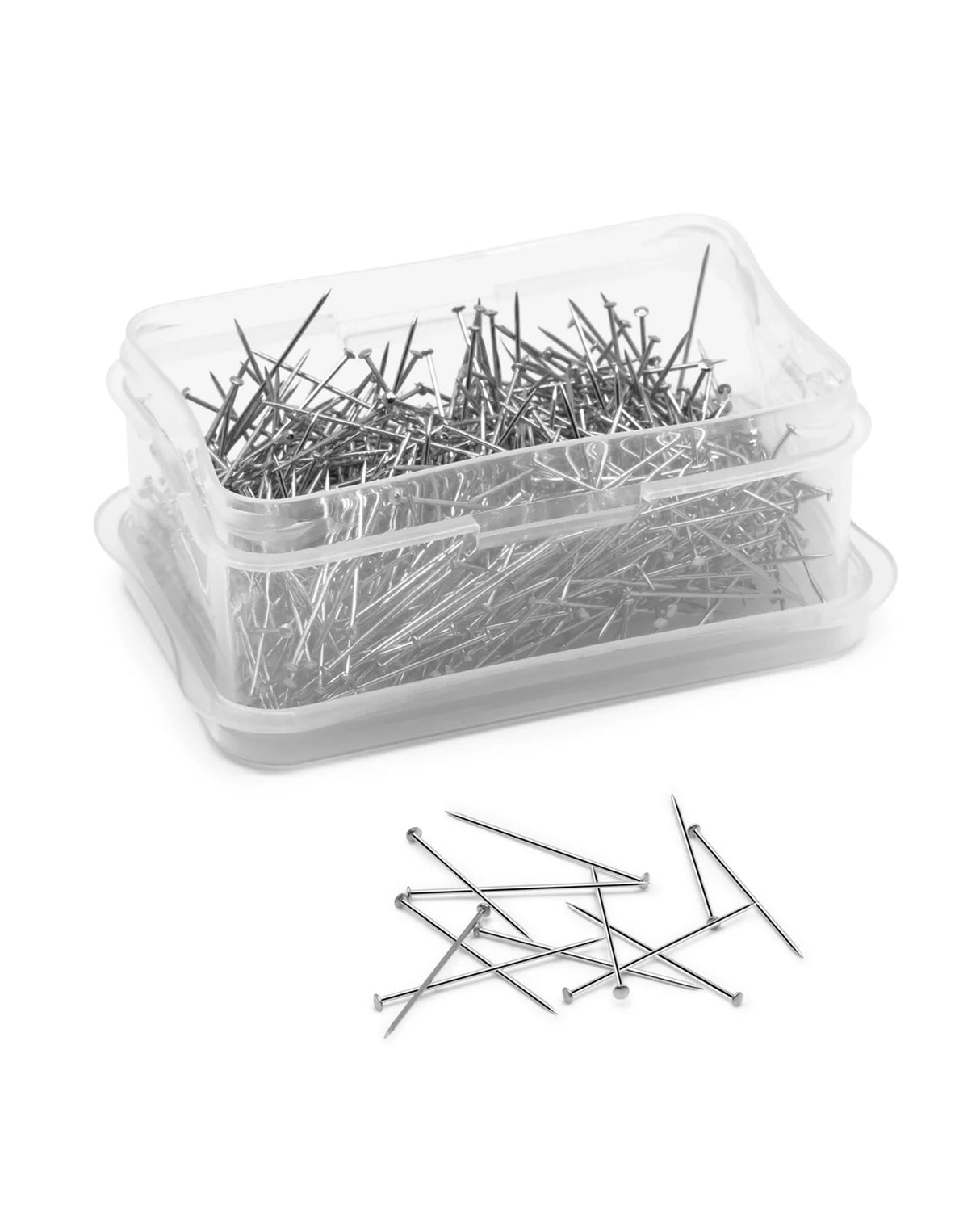 1-1/16" Dressmaker Pins - Nickel 750pc