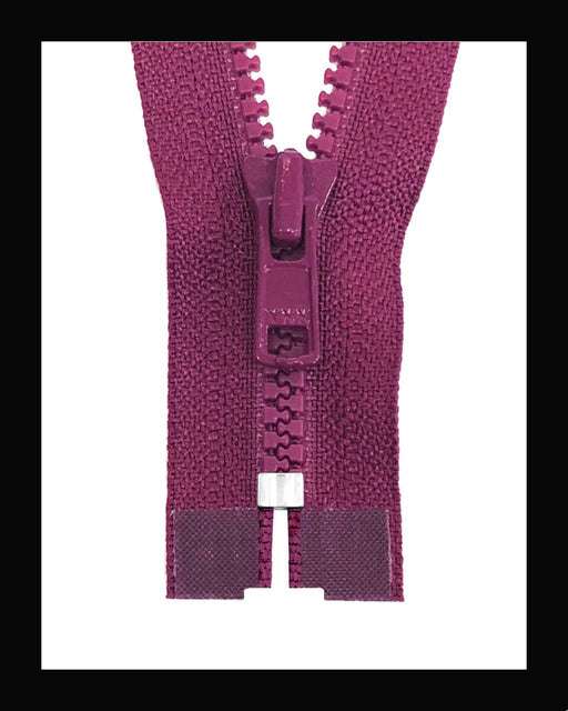 Information related to zippers, thread, and sewing.