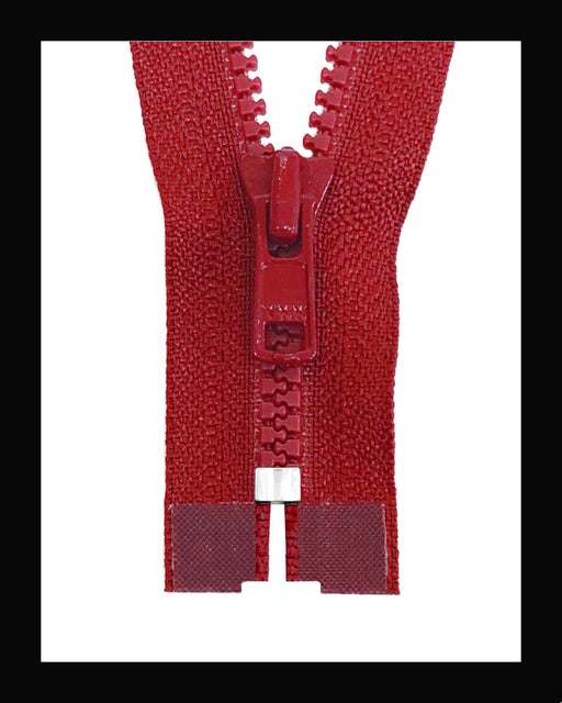 Information related to zippers, thread, and sewing.