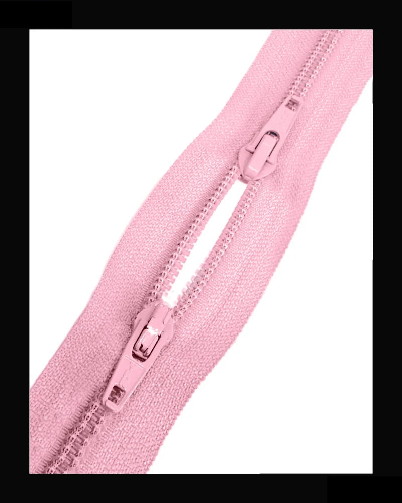 Information related to zippers, thread, and sewing.