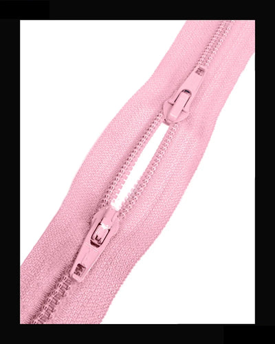 Information related to zippers, thread, and sewing.