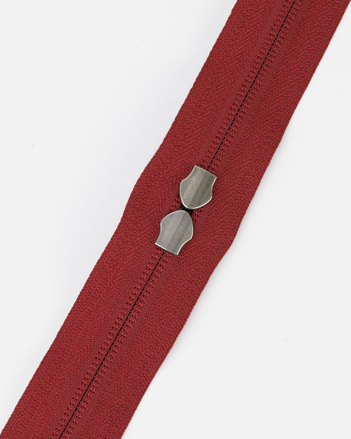 Information related to zippers, thread, and sewing.