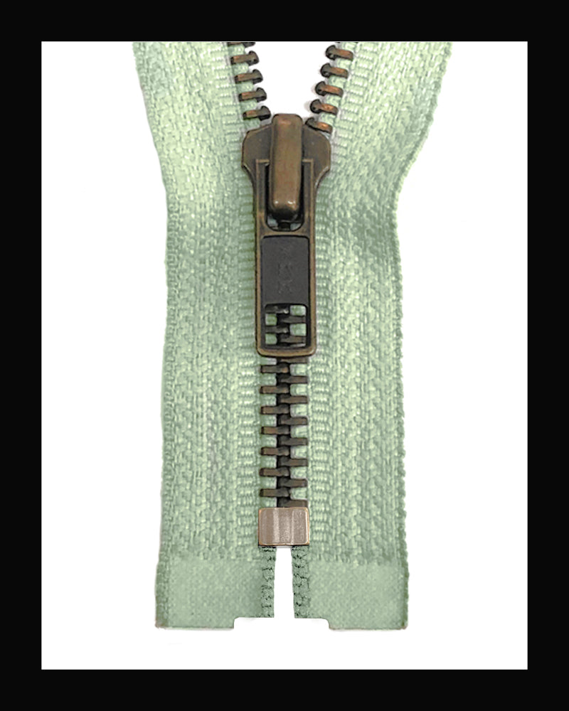 Information related to zippers, thread, and sewing.