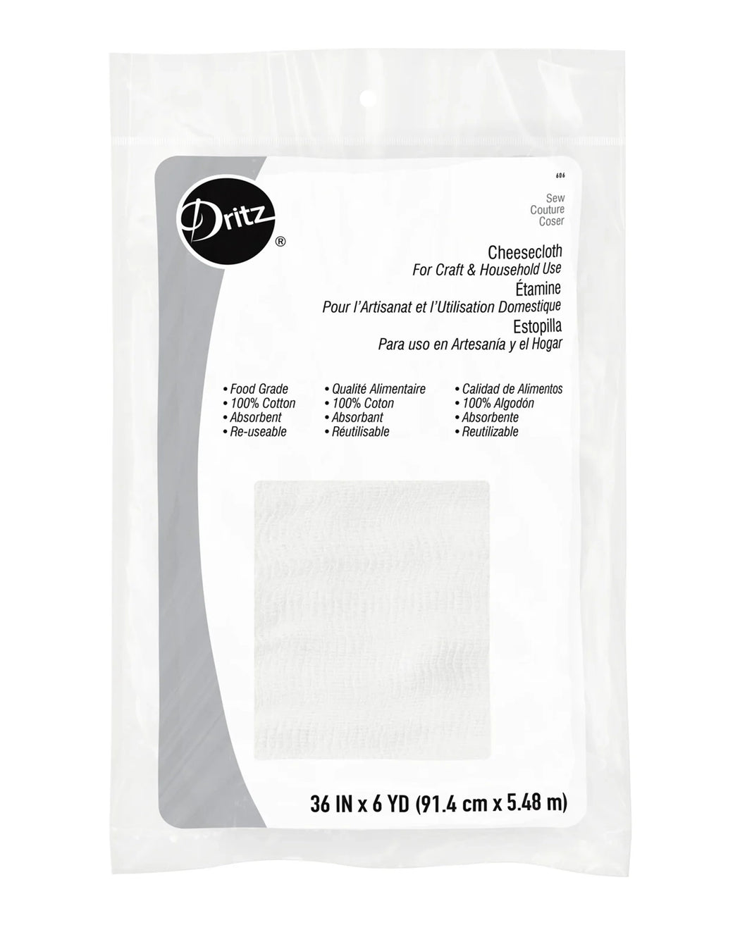 36" Cheesecloth - 6 yd