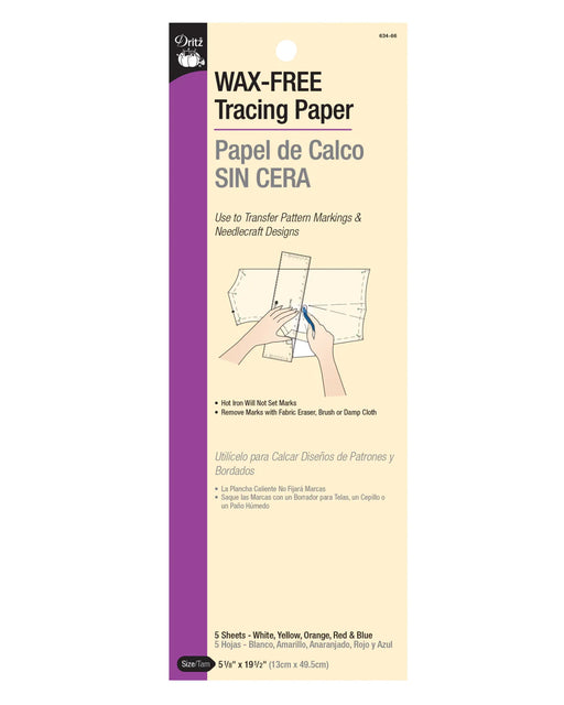 Wax-Free Tracing Paper - Assorted 5pc