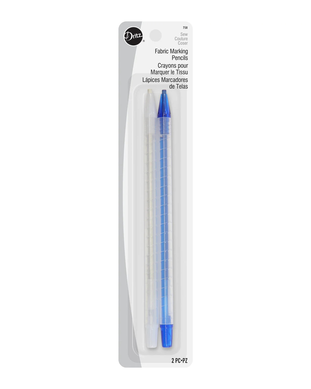 Information related to zippers, thread, and sewing.
