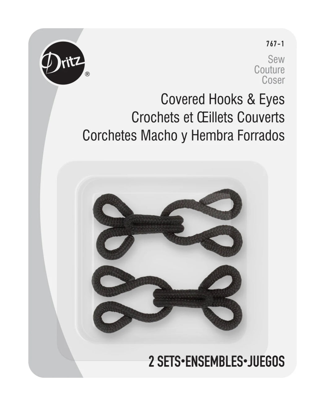Information related to zippers, thread, and sewing.