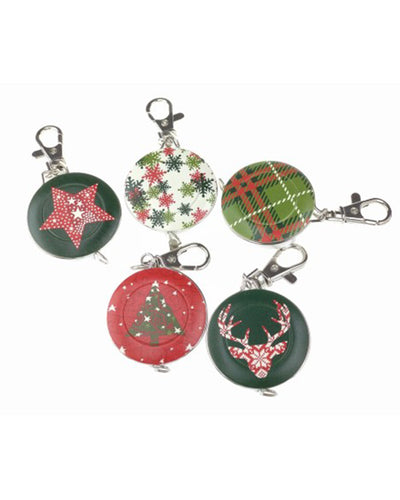 XMAS Retractable Keychain Tape Measure | 60" / 150cm