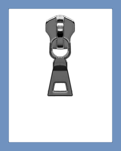 #5 Slider SZ210 Gunmetal - Zipper and Thread
