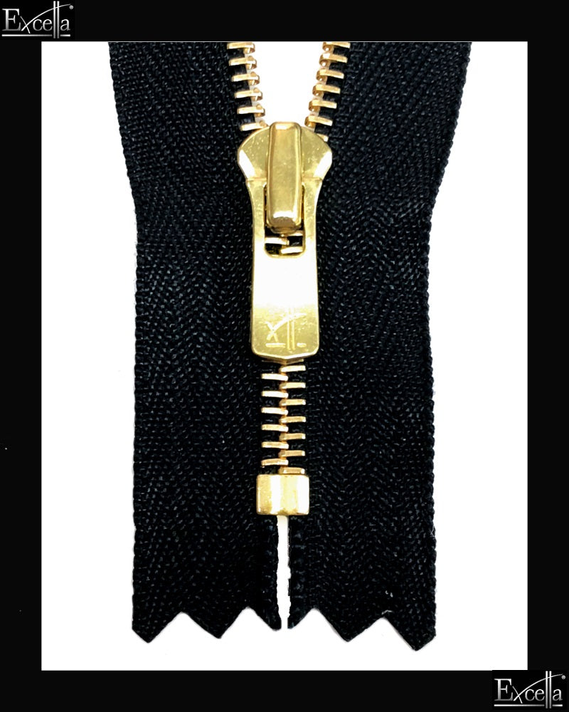 Information related to zippers, thread, and sewing.