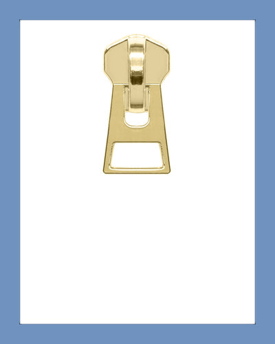 #5 Slider P0385 G. Brass - Zipper and Thread
