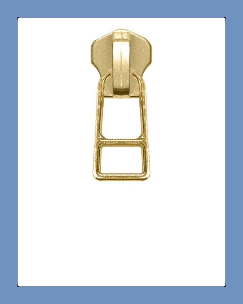 #3 Slider DADHR3 G. Brass - Zipper and Thread