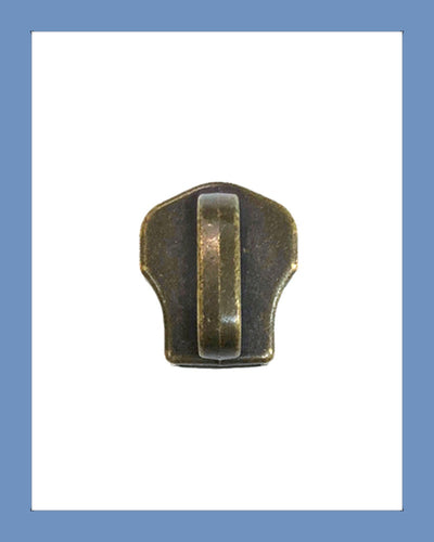 #3 Slider DFNT2 Ant. Brass - Zipper and Thread