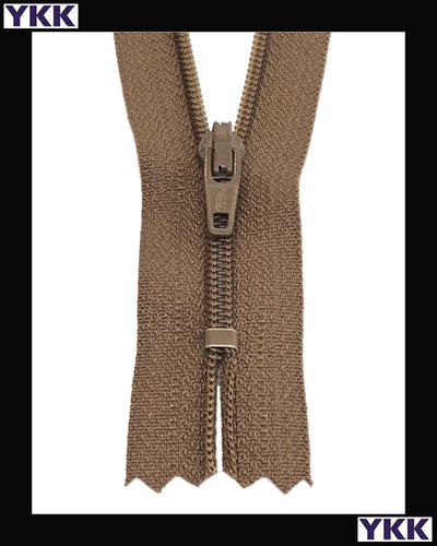 #3 Closed Regular-Coil (4"~8") - Zipper and Thread