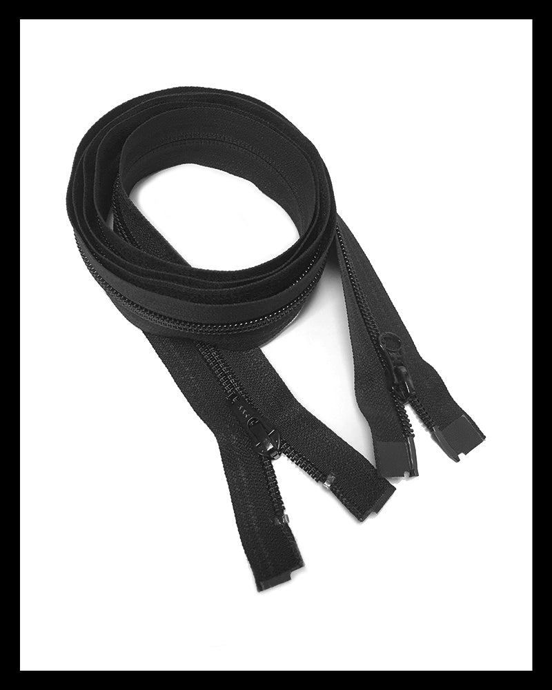 #5 Two-Way Coil (34"~60") - Zipper and Thread