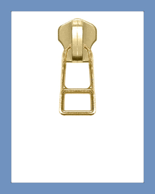#5 Slider DADHR G. Brass - Zipper and Thread