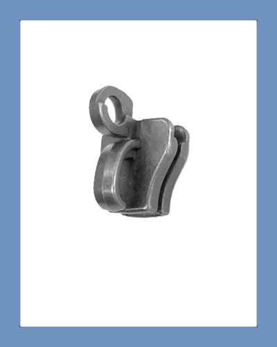 #5 Slider DF4NT2 Ant. Silver - Zipper and Thread