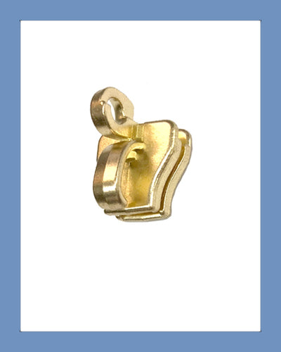 #5 Slider DF4NT2 G. Brass - Zipper and Thread