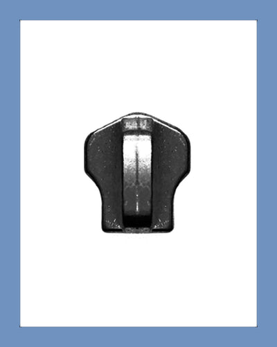 #5 Slider DFNT2 Black Oxi. - Zipper and Thread