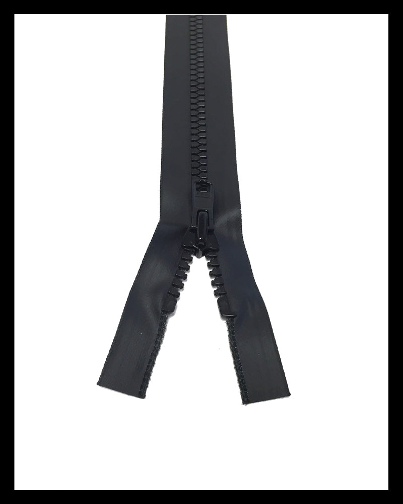 Information related to zippers, thread, and sewing.