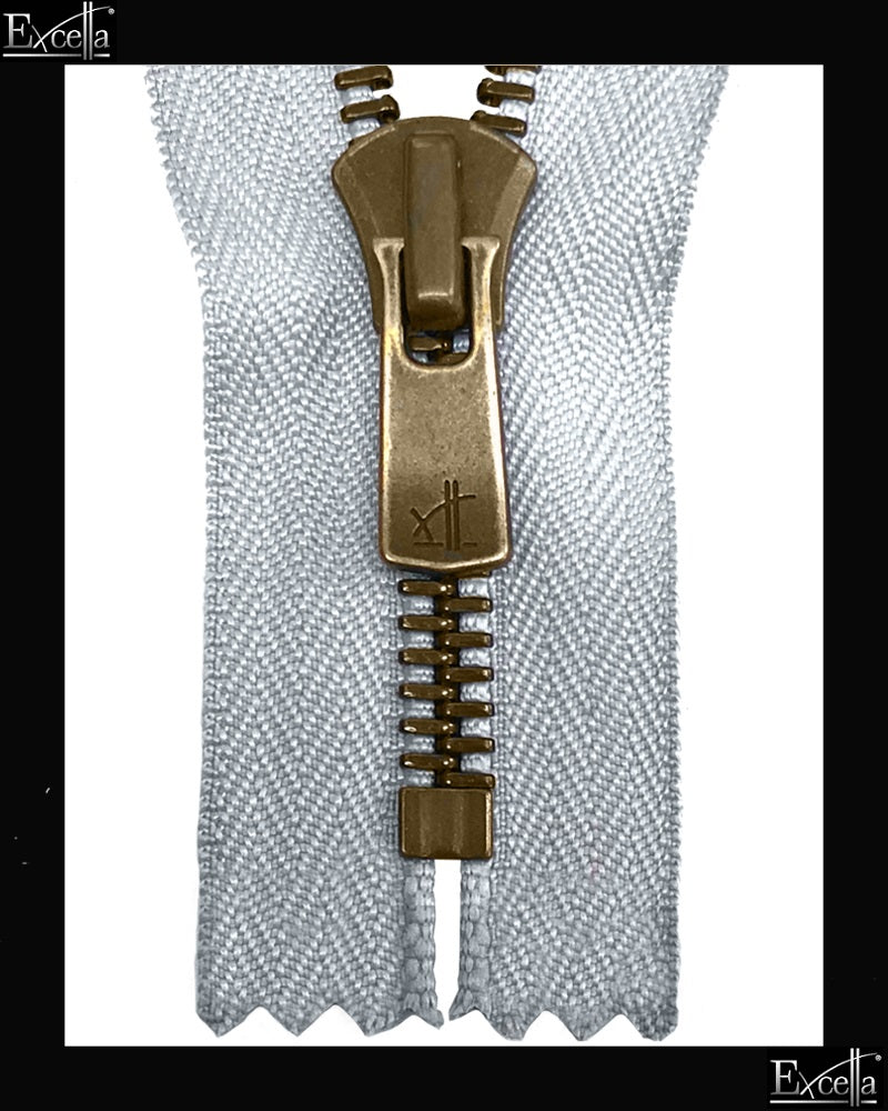 Information related to zippers, thread, and sewing.