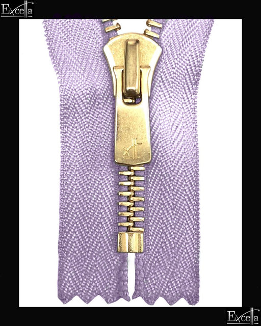 #8 Closed / Golden-Brass (7"~34") - Zipper and Thread