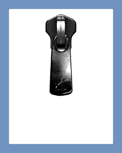 #8 Slider DF2E Black Oxi. - Zipper and Thread