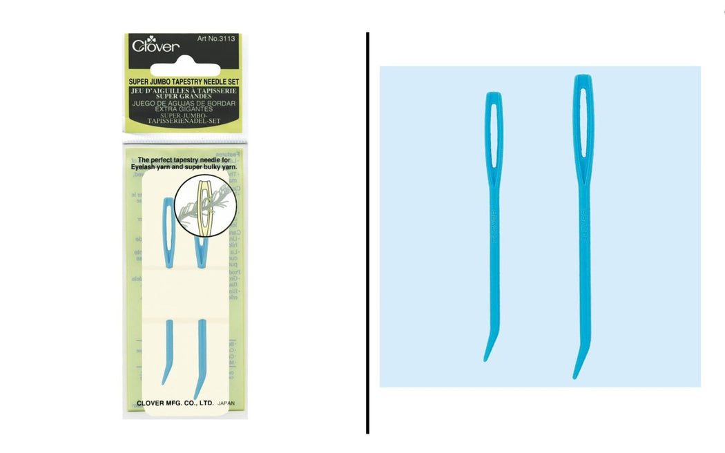 Super Jumbo Tapestry Needle Set - Zipper and Thread