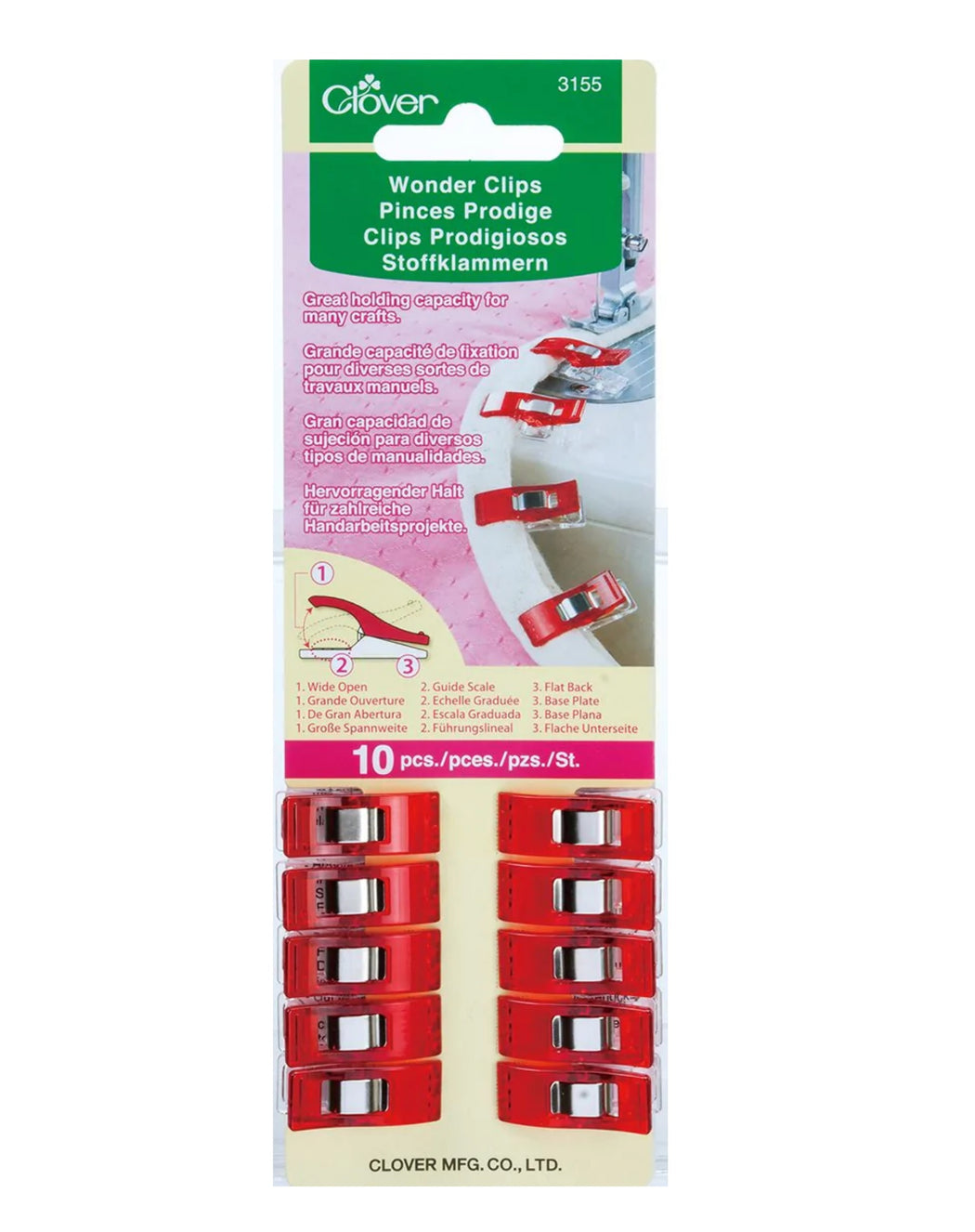 Wonder Clips - Zipper and Thread