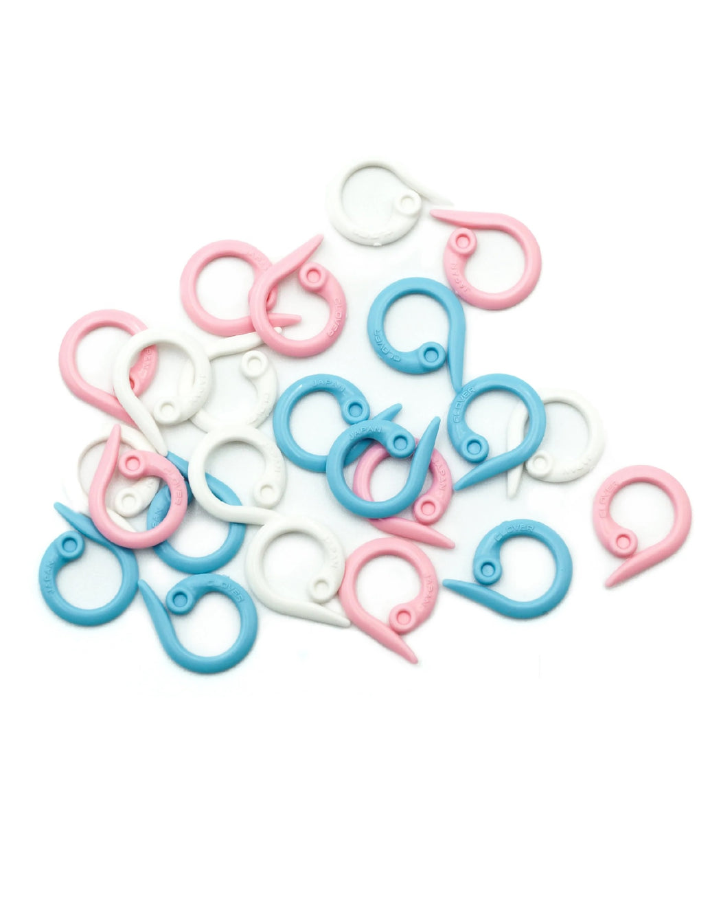 Split Ring Marker (24 pcs) - Zipper and Thread