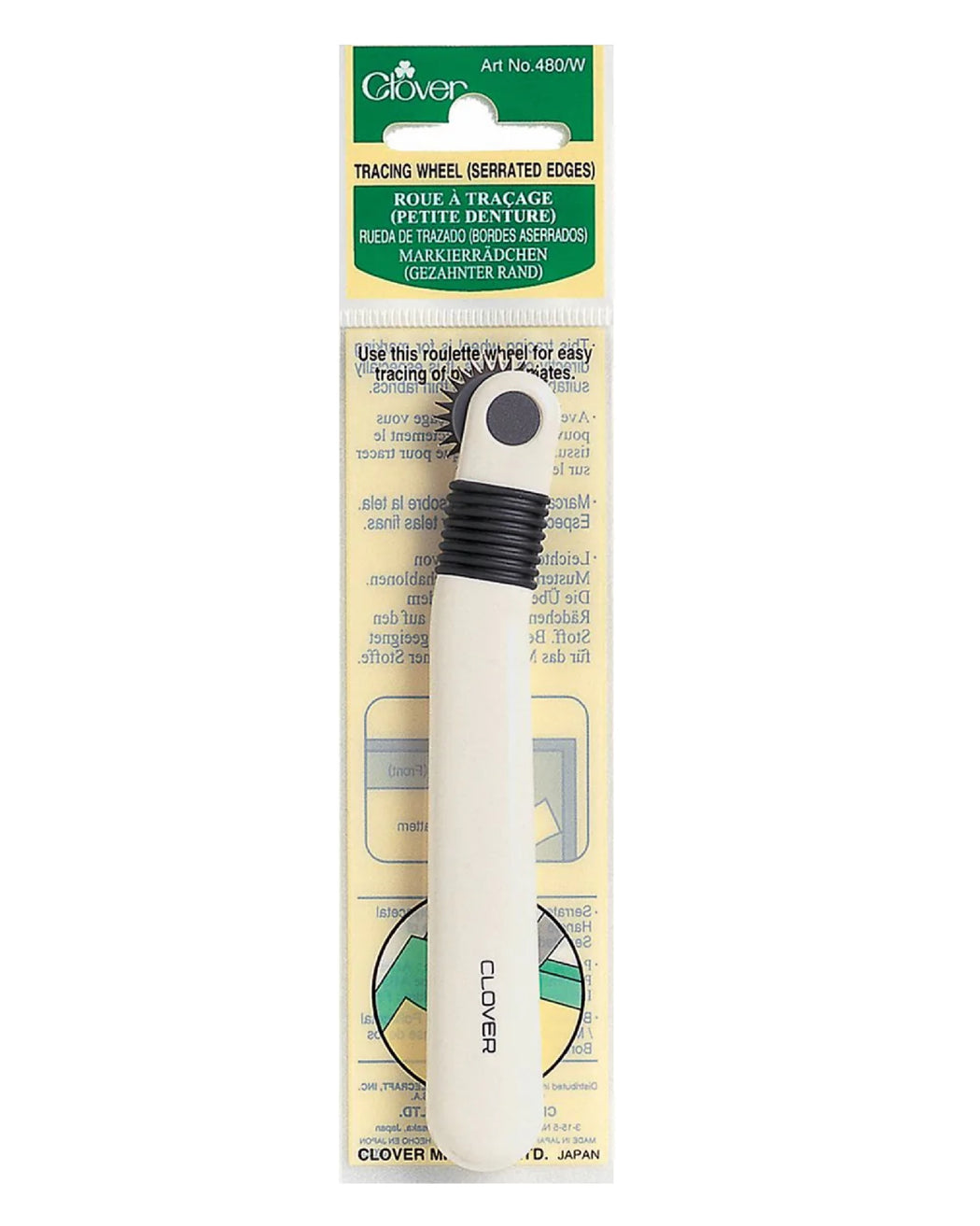 Tracing Wheel (Serrated Edge) - Zipper and Thread