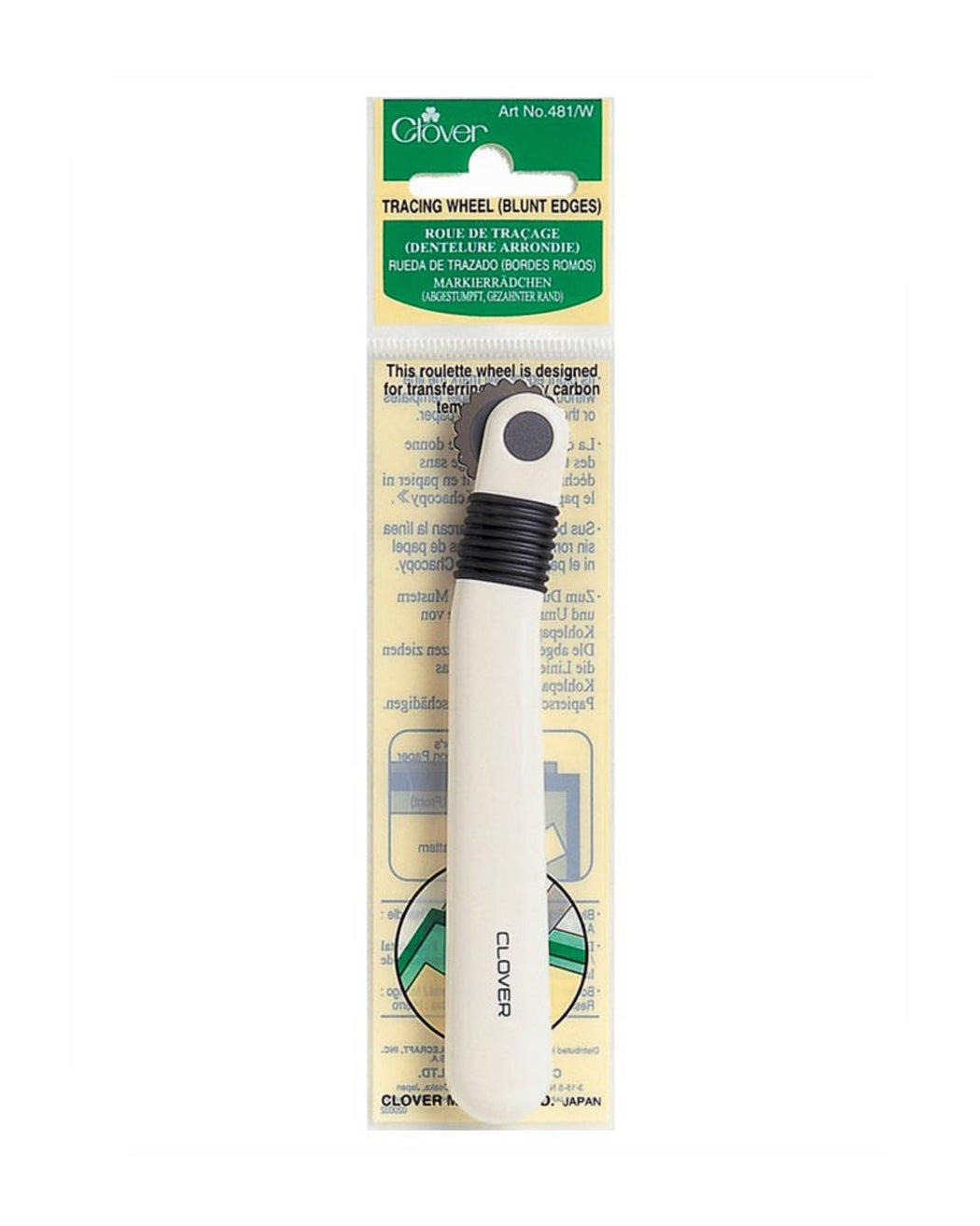 Tracing Wheel (Blunt Edges) - Zipper and Thread