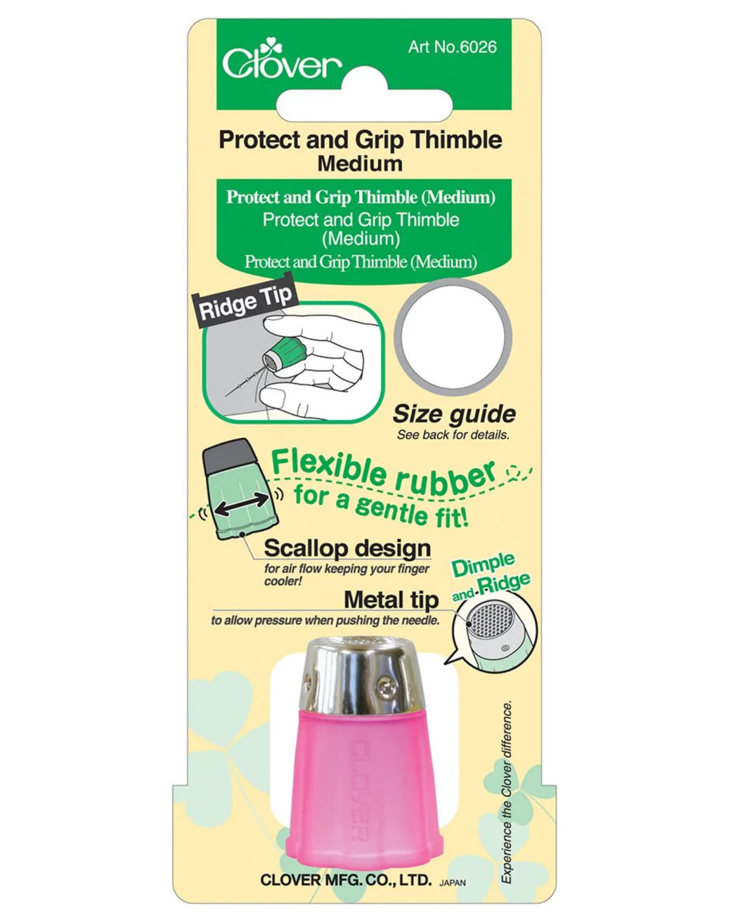 Protect and Grip Thimbles - Zipper and Thread