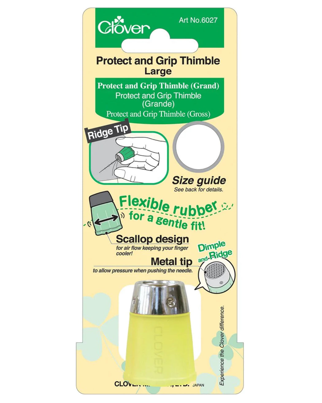 Protect and Grip Thimbles - Zipper and Thread