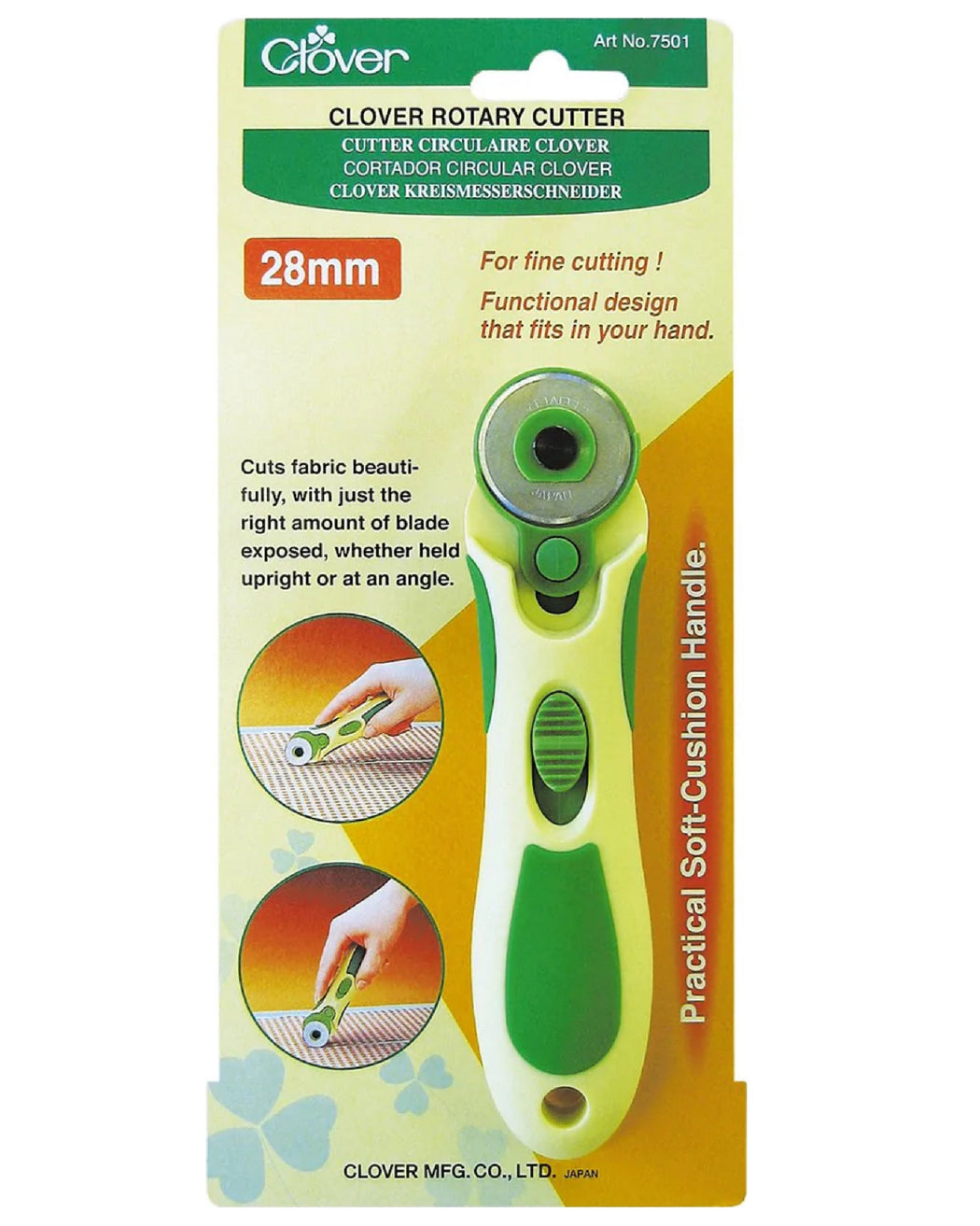 CLOVER Rotary Cutter - Zipper and Thread