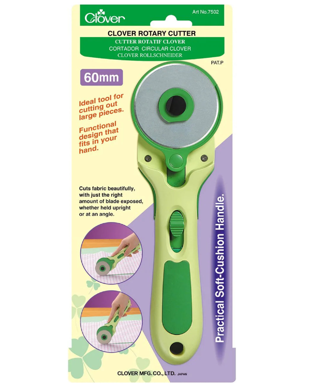 CLOVER Rotary Cutter - Zipper and Thread