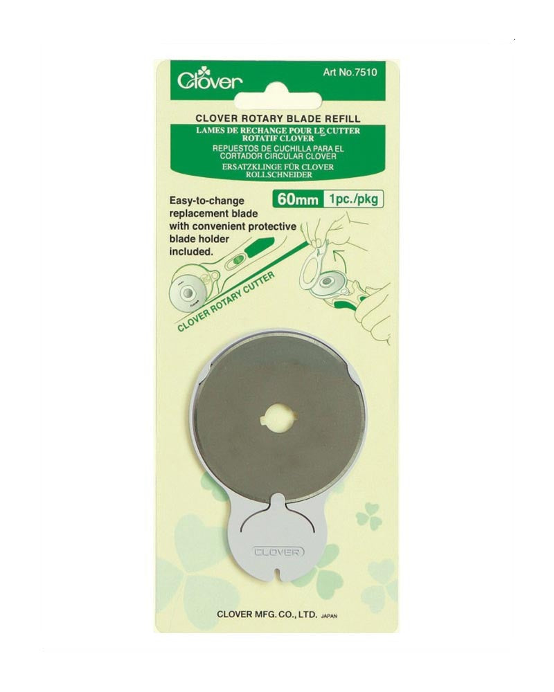 CLOVER Rotary Cutter Blade - Zipper and Thread