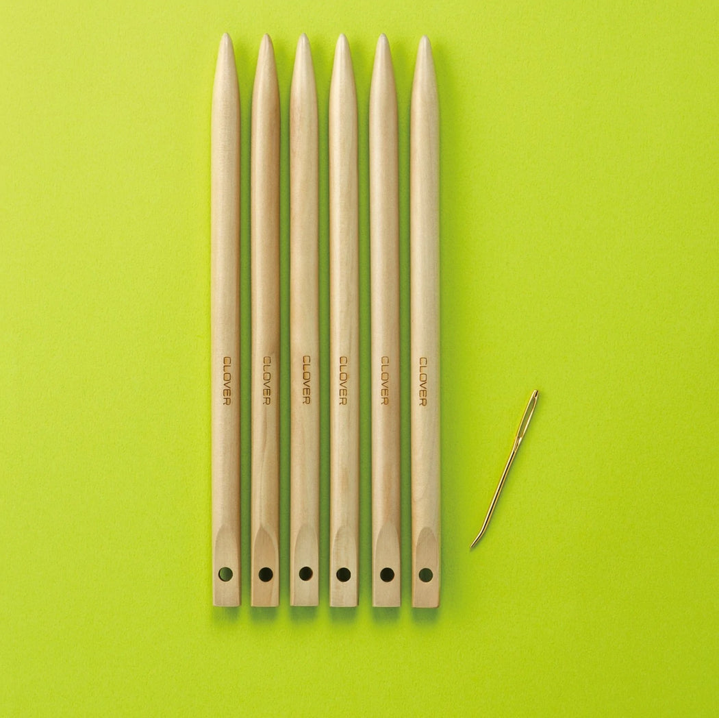 Weaving Sticks - Zipper and Thread