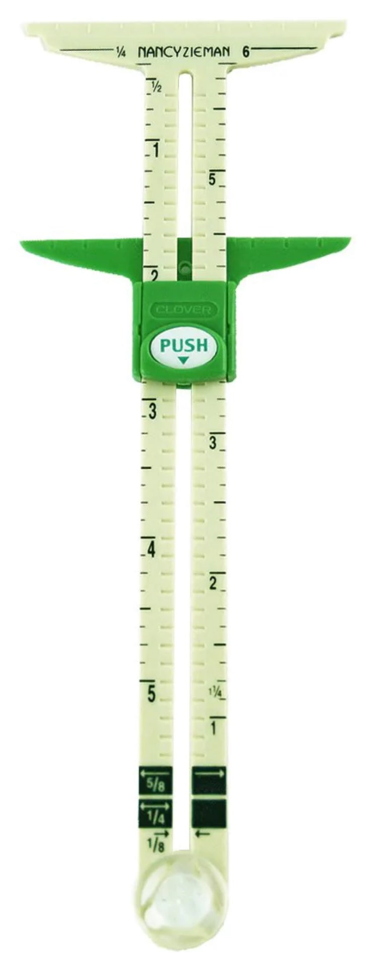 5-In-1 Sliding Gauge - Zipper and Thread