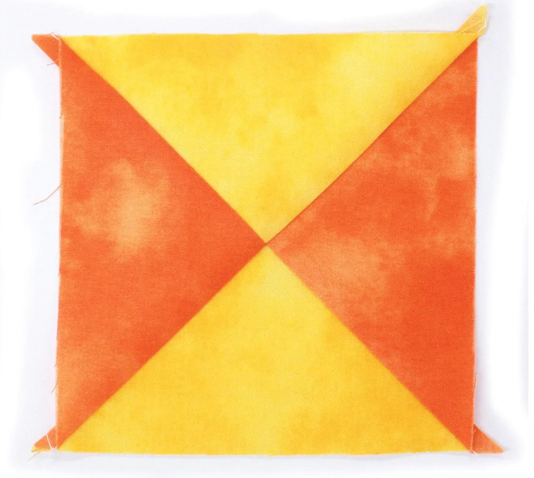 No-Hassle Triangles Gauge - Zipper and Thread