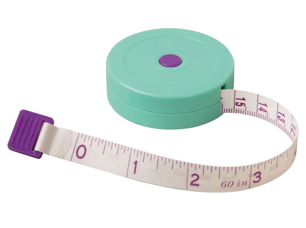I Sew for Fun Spring Tape Measure - Zipper and Thread