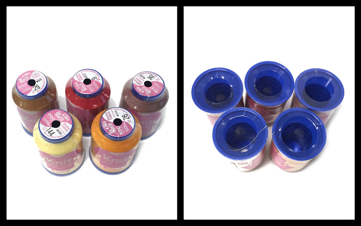 Information related to zippers, thread, and sewing.