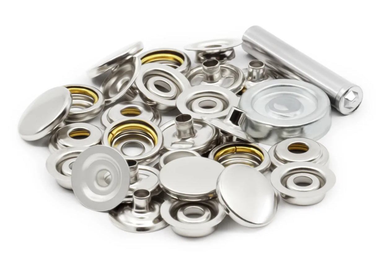 HEAVY DUTY SNAP FASTENER KIT For Sewing_ZIPPERANDTHREAD - Zipper and Thread
