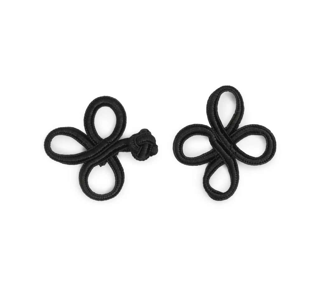 3" FROG CLOSURE SET For Sewing_ZIPPERANDTHREAD - Zipper and Thread