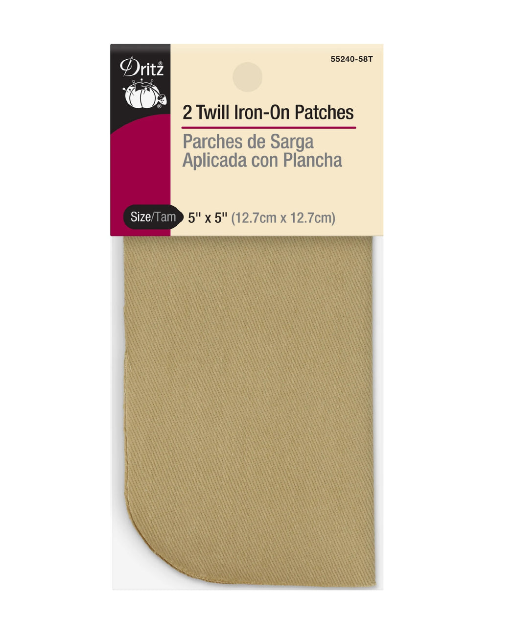 Information related to zippers, thread, and sewing.