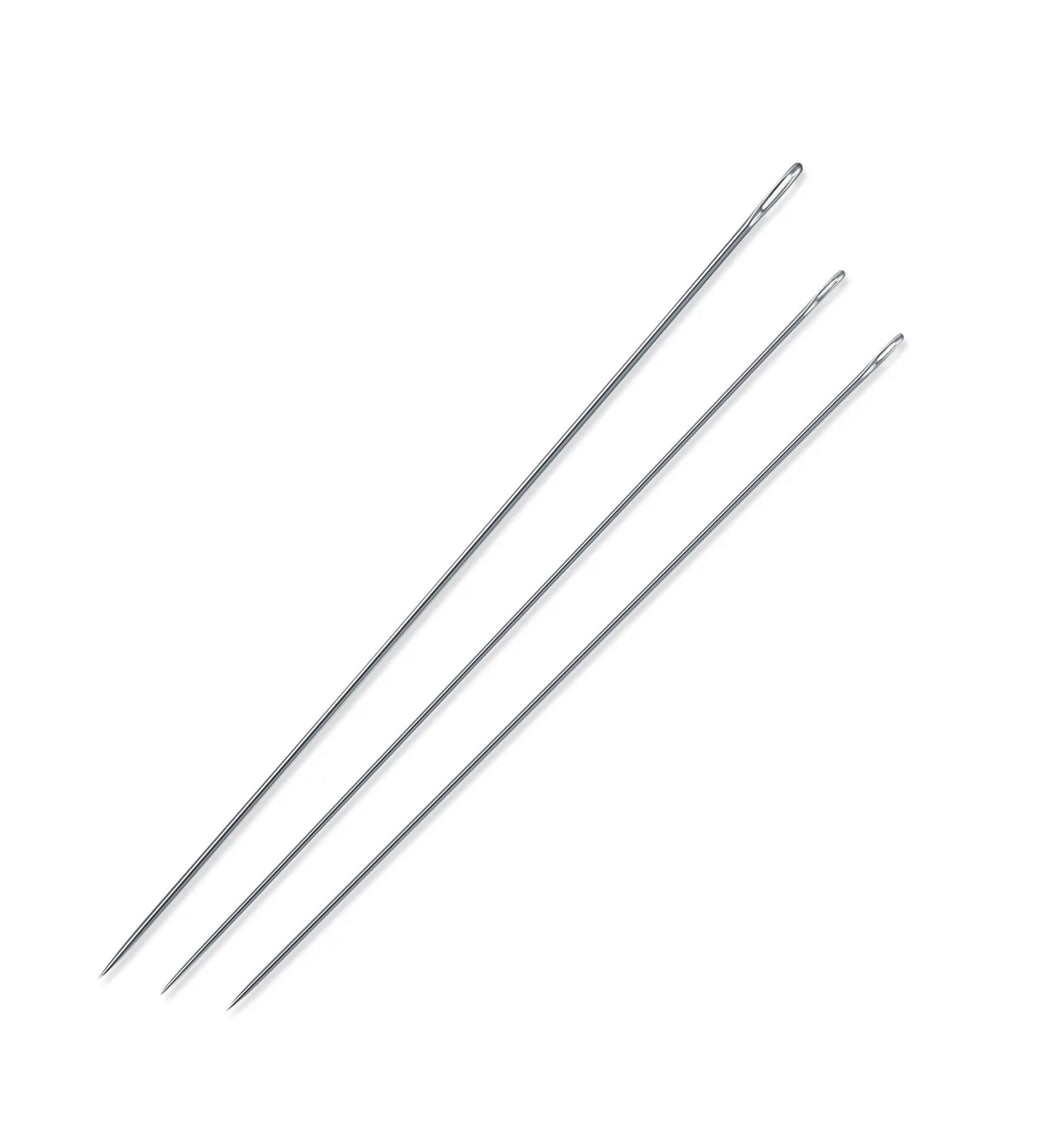 Beading Hand Needles, SIZE 10/13 - Zipper and Thread