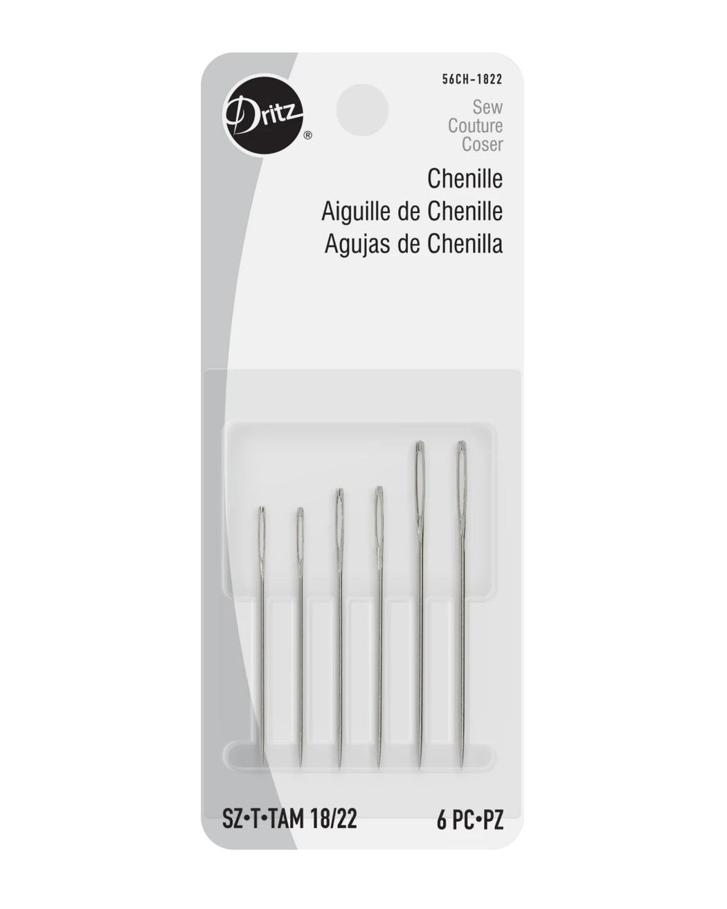 Information related to zippers, thread, and sewing.