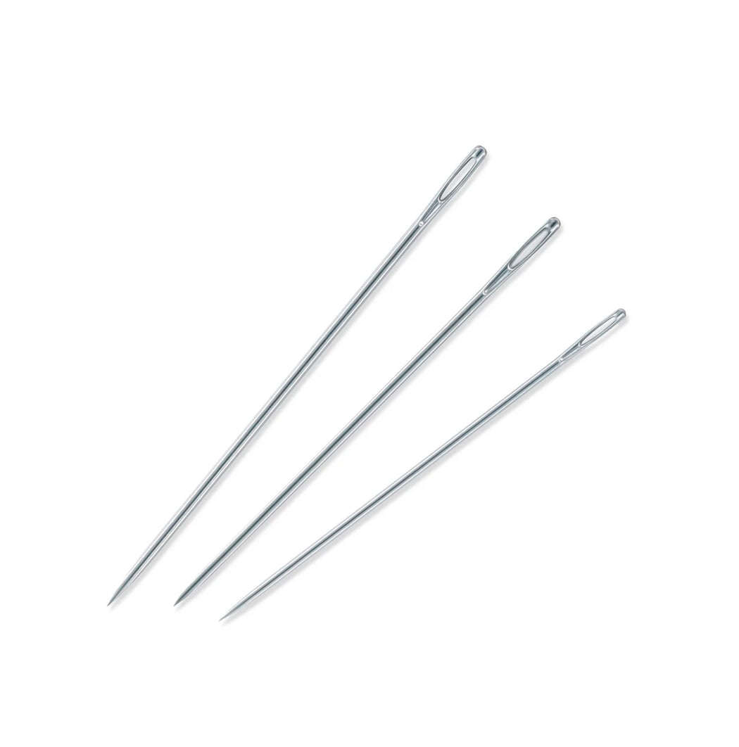 Embroidery Hand Needles - Zipper and Thread